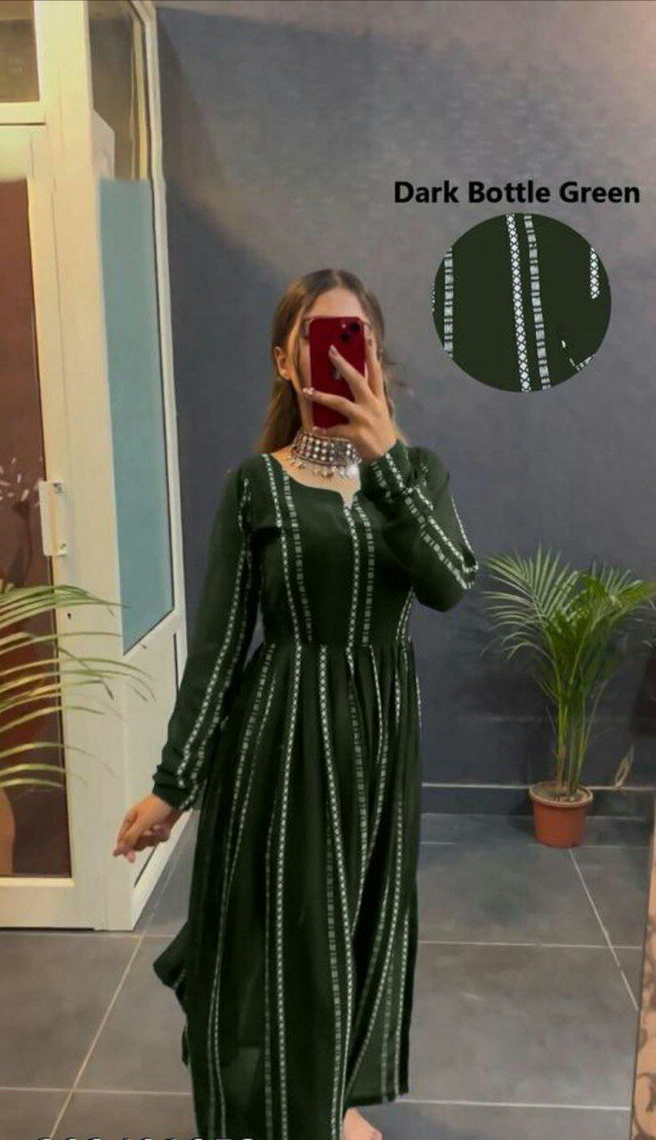 FANCY NEW NAYRA CUT PARTY WEAR KURTI