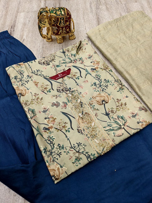 STUNNING PURE CAPSULE PRINT KURTI