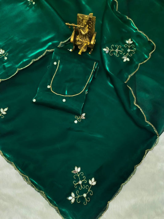 Jimmy Chu handwork saree