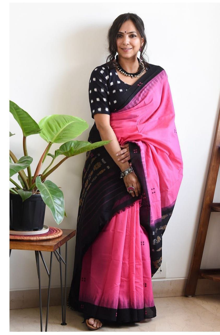 Daily Wear Soft cotton Printed Sarees