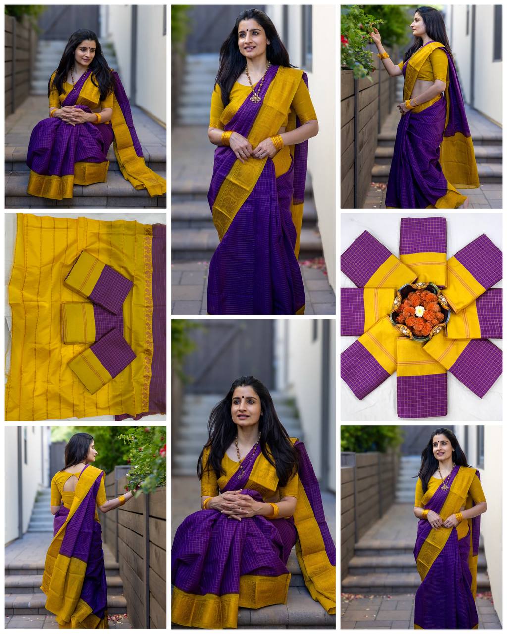 Graceful Lichi Silk Saree with Exclusive Jacquard Blouse