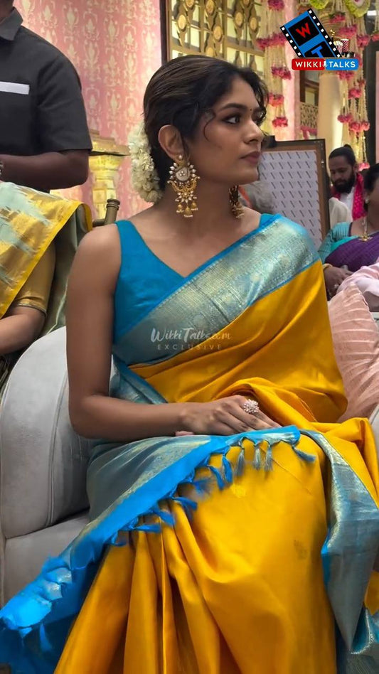 Classic Lichi Silk Saree with Beautiful Rich Pallu