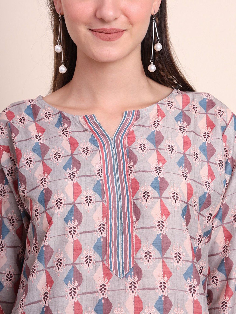 Women Floral Print A-Line Kurta