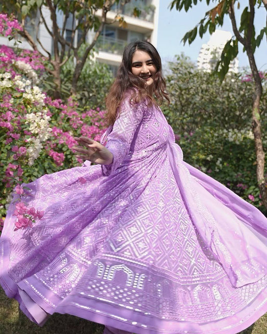 Latest Designer Anarkali Suit Set
