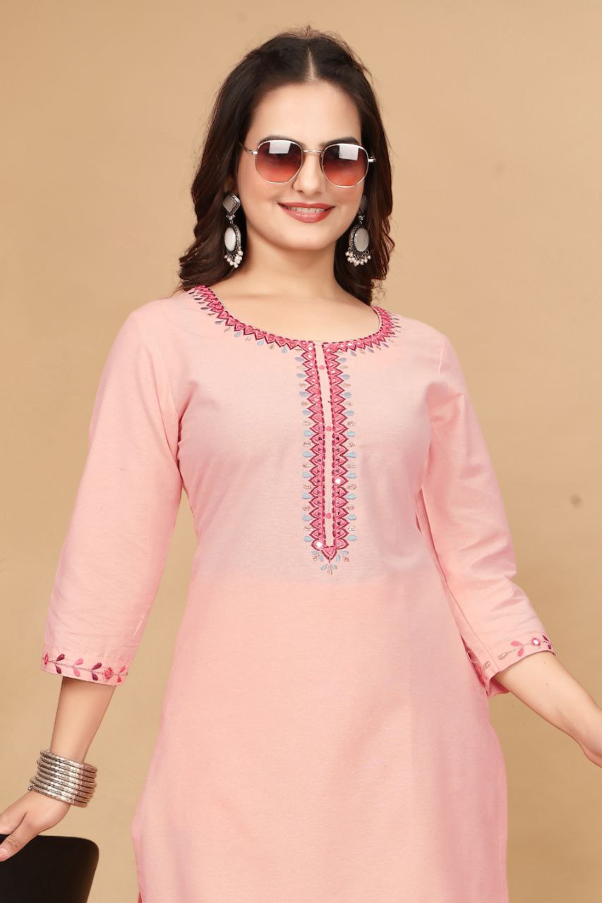 TRENDING HANDWORK COORDSET