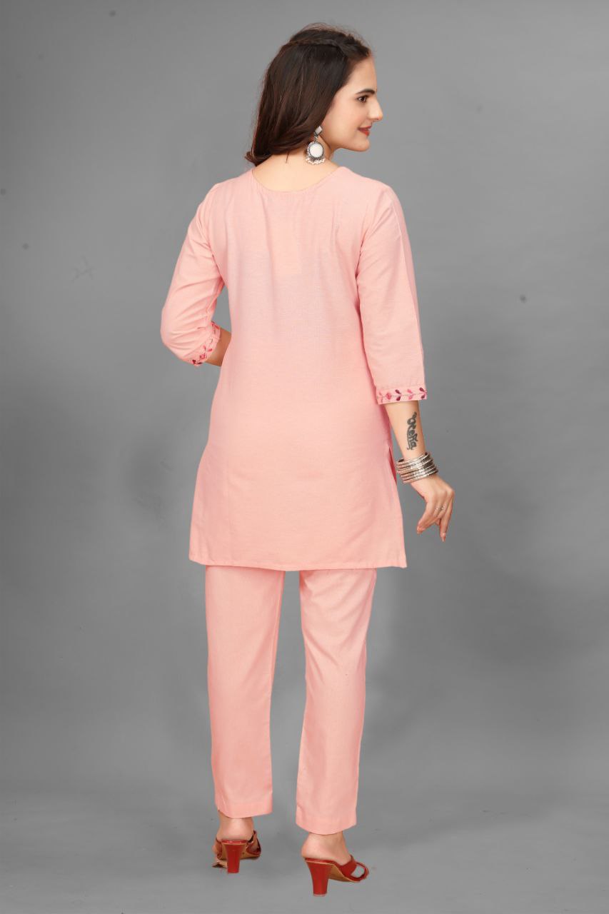 TRENDING HANDWORK COORDSET