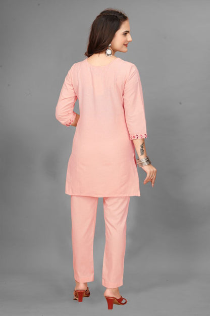TRENDING HANDWORK COORDSET