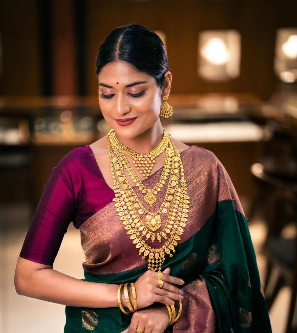 Royal Lichi Silk Elegance Saree