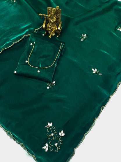 Jimmy Chu handwork saree