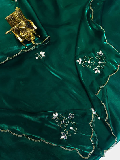 Jimmy Chu handwork saree