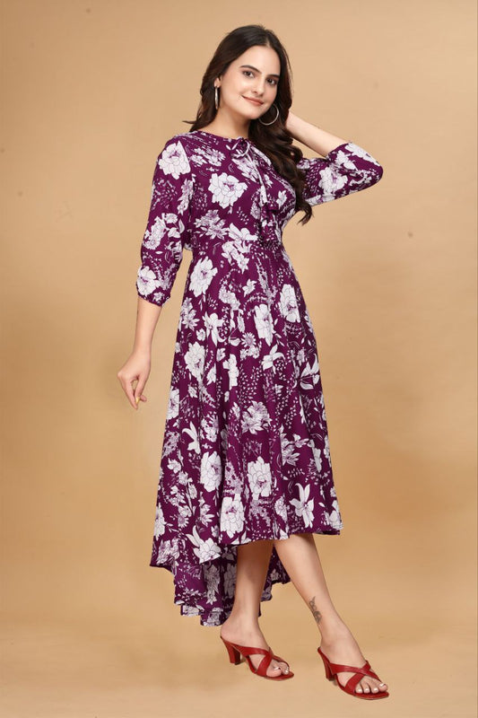 Stylish Fashionable Printed Women Dress