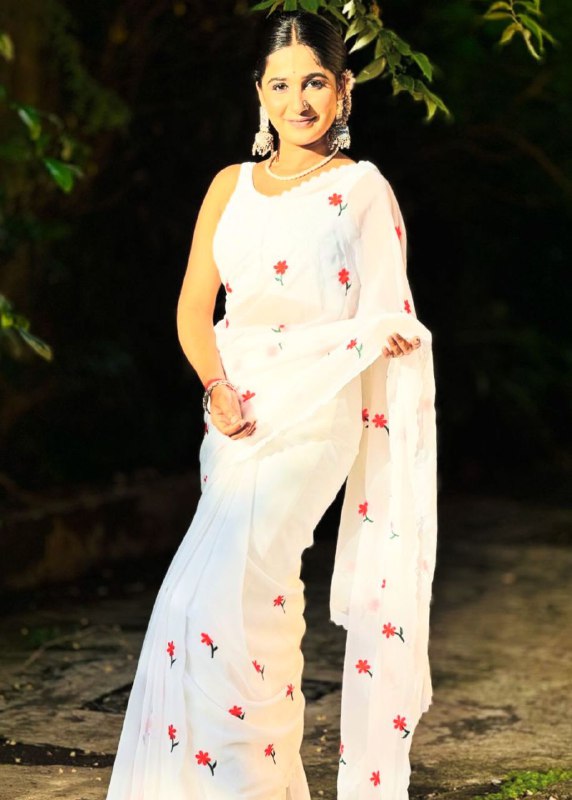 Soft pure organza sarees