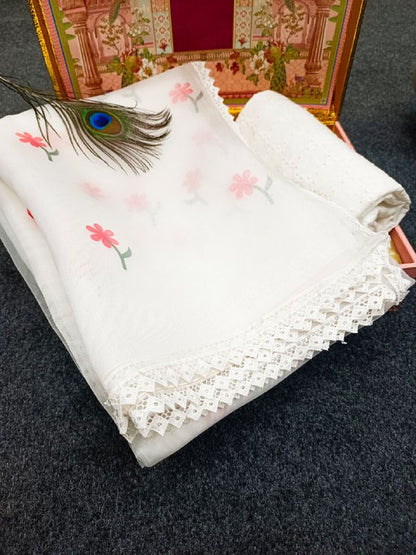 Soft pure organza sarees