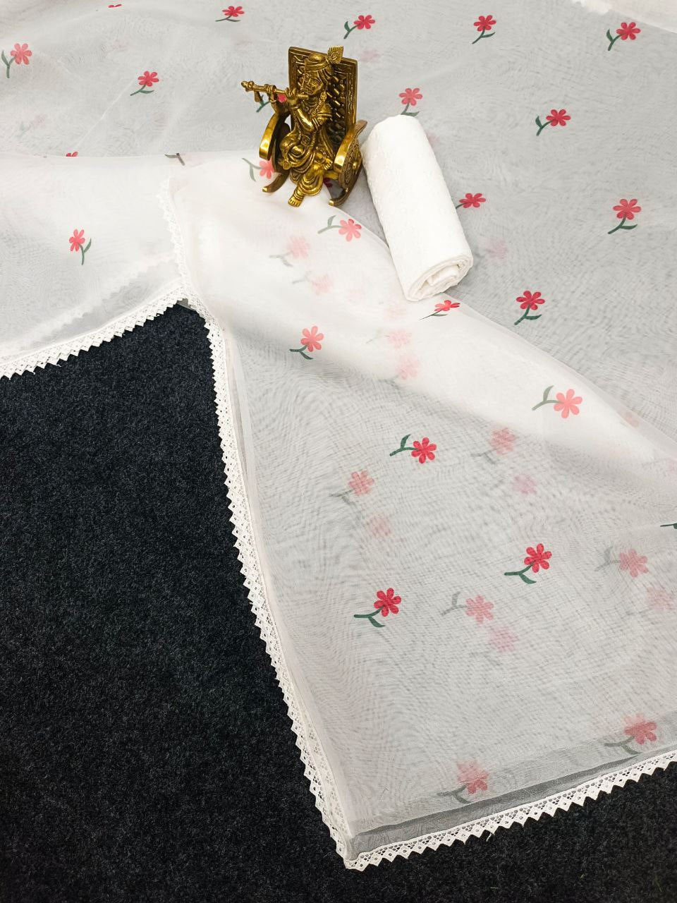 Soft pure organza sarees
