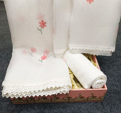 Soft pure organza sarees