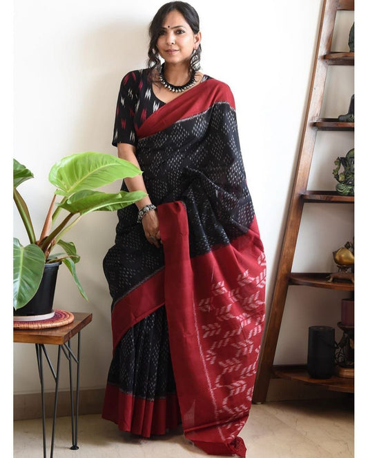 Daily Wear Soft cotton Printed Sarees