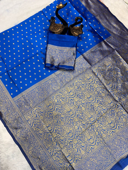 New Design Soft Lichi Silk Cloth Saree