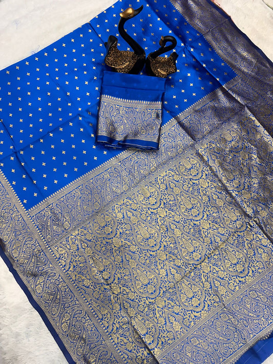 New Design Soft Lichi Silk Cloth Saree