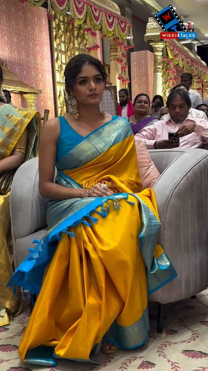 Classic Lichi Silk Saree with Beautiful Rich Pallu