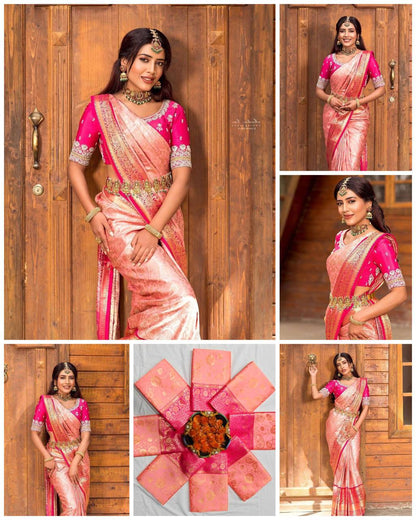 Timeless Elegance Lichi Silk Saree