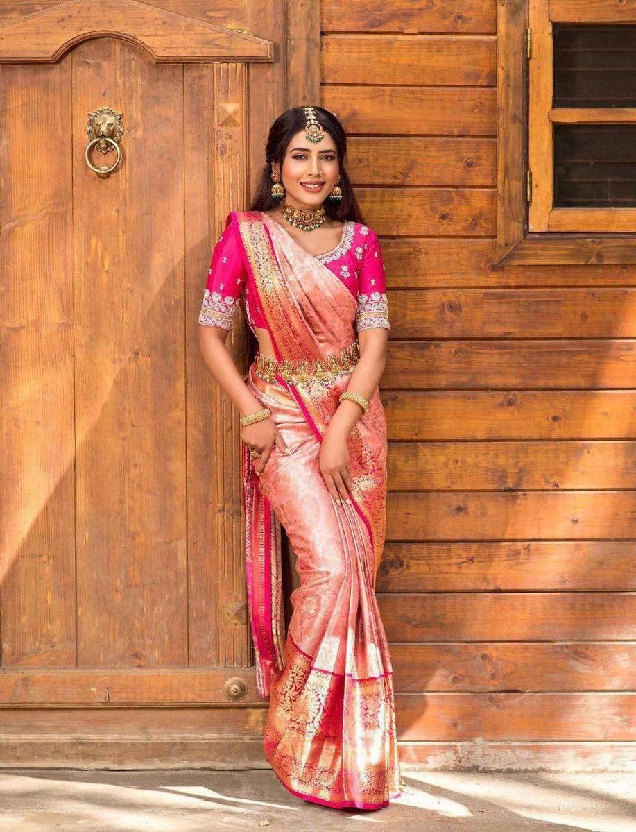 Timeless Elegance Lichi Silk Saree