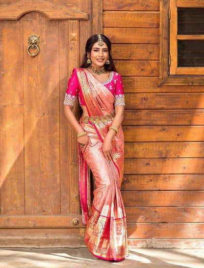 Timeless Elegance Lichi Silk Saree